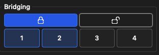 Bridging in One Software