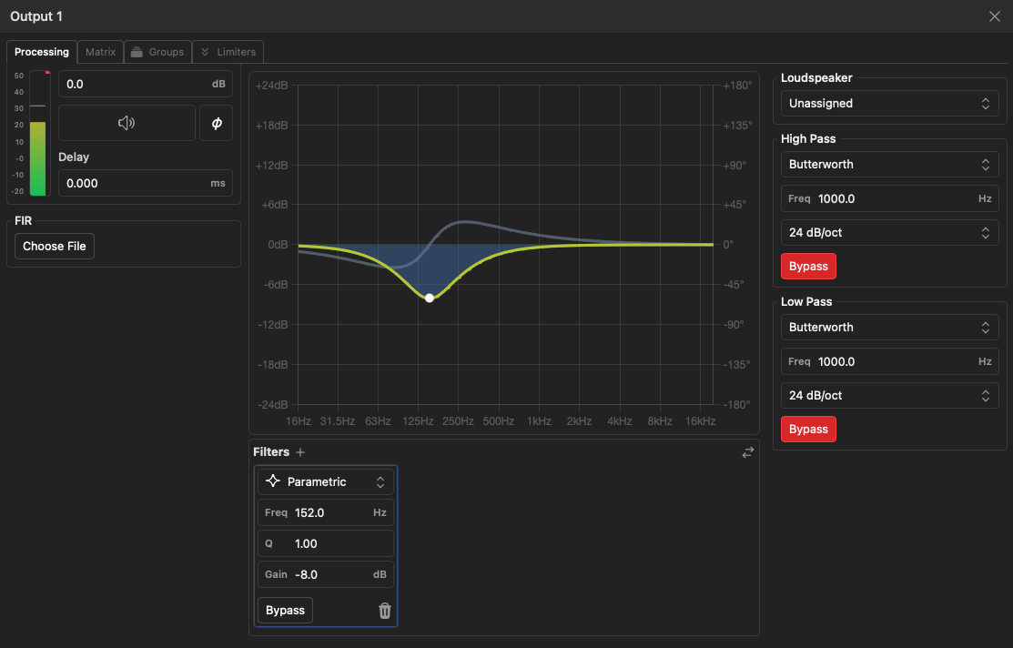 Amp inputs