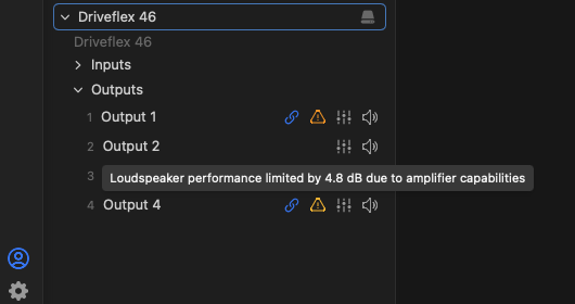 Amp inputs