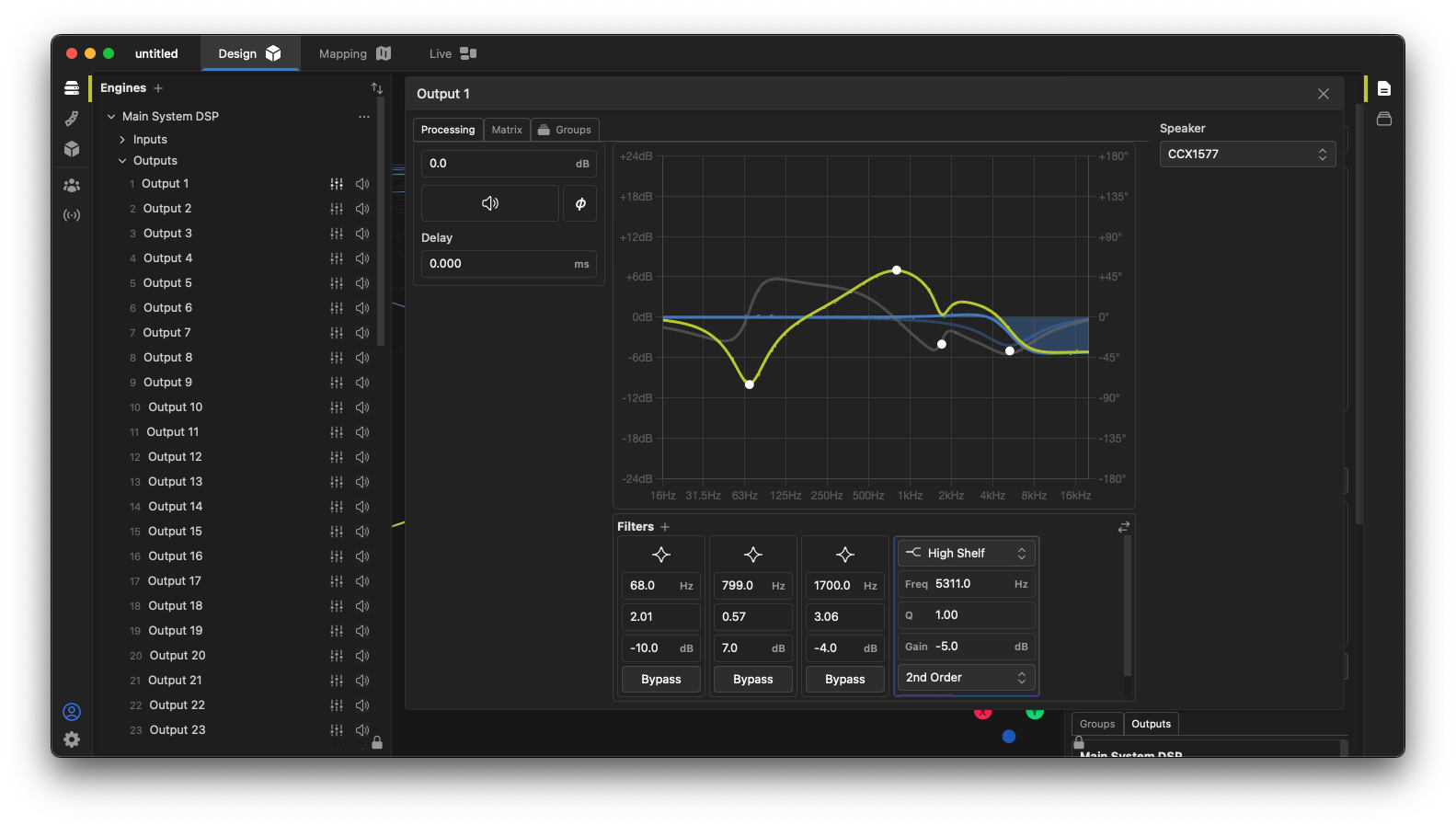 dsp output